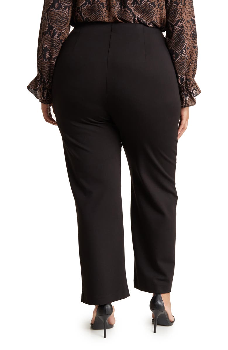 T Tahari Pull-On Ponte Wide Leg Pants, Alternate, color,