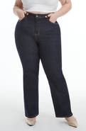 Bayeas High Waist Straight Leg Jeans