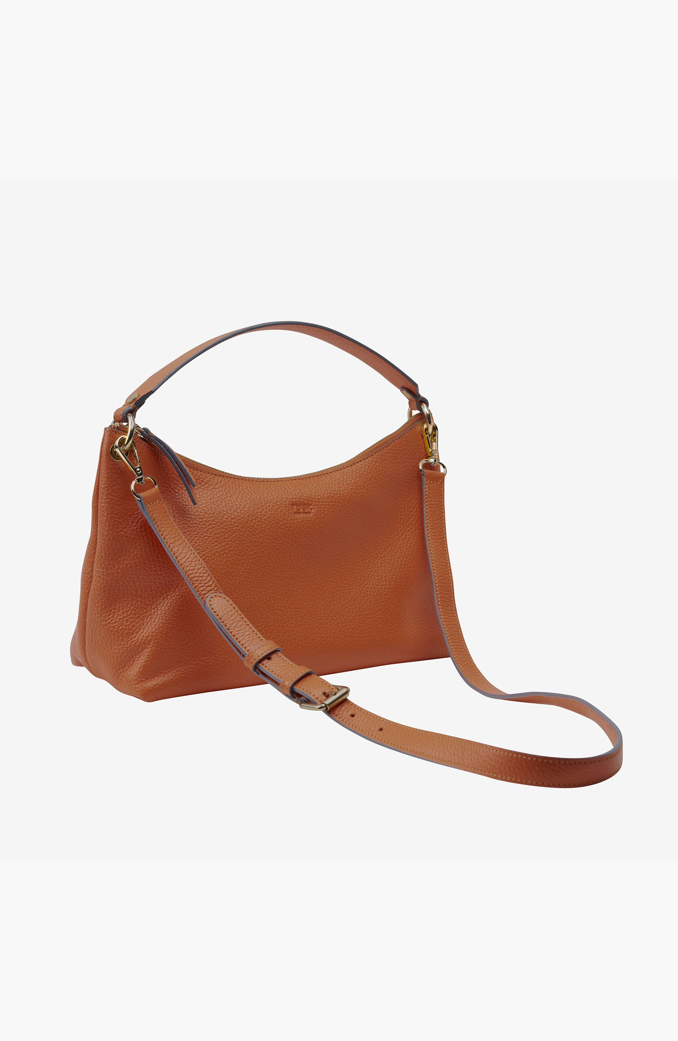 Tusk Ascot Indu Top Zip Hobo Bag, Alternate, color, Toast