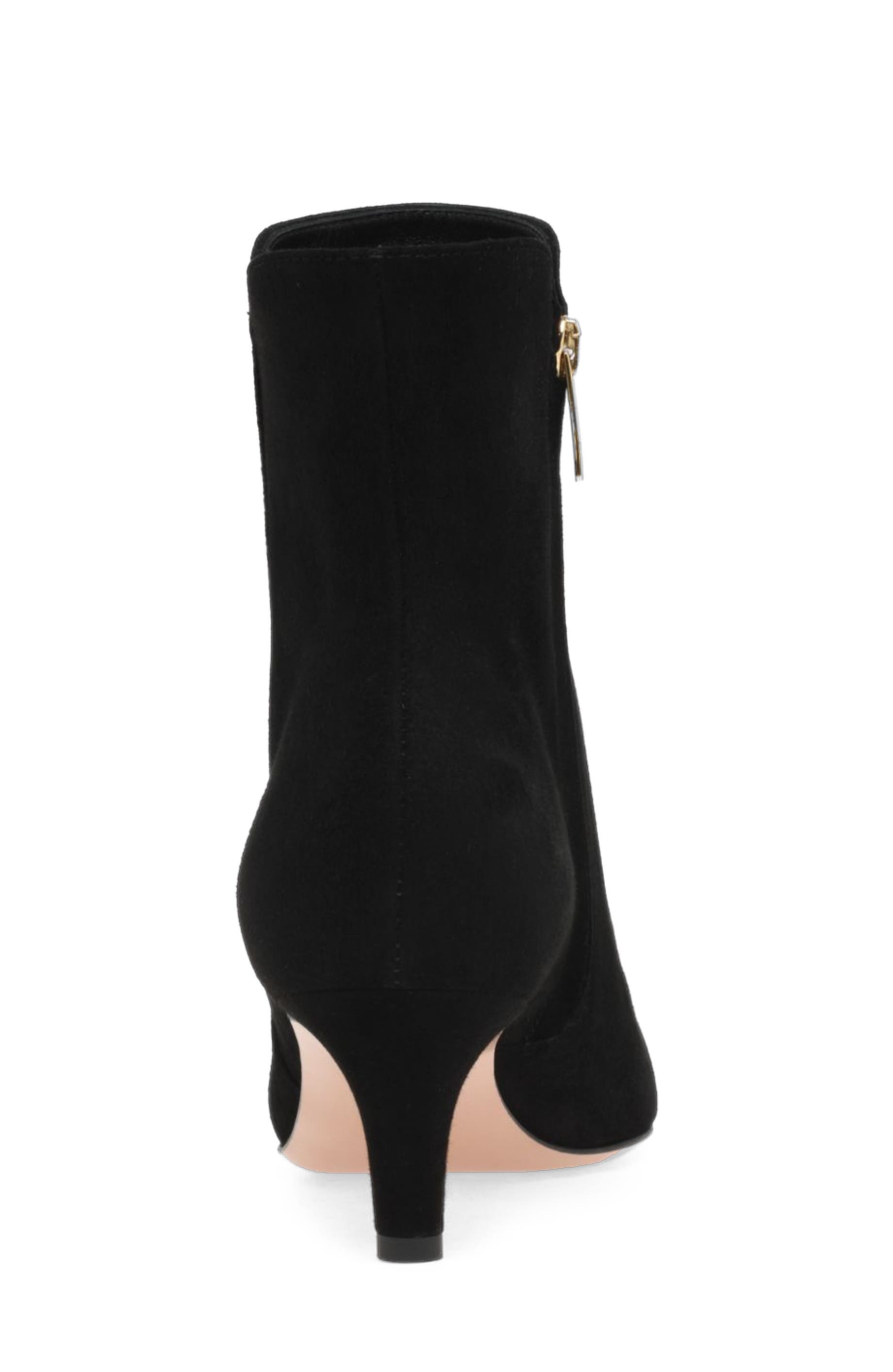 Gianvito Rossi Levy 55 Booties, Alternate, color, Black Suede