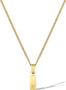 Vincero Men's Initial Pendant Necklace