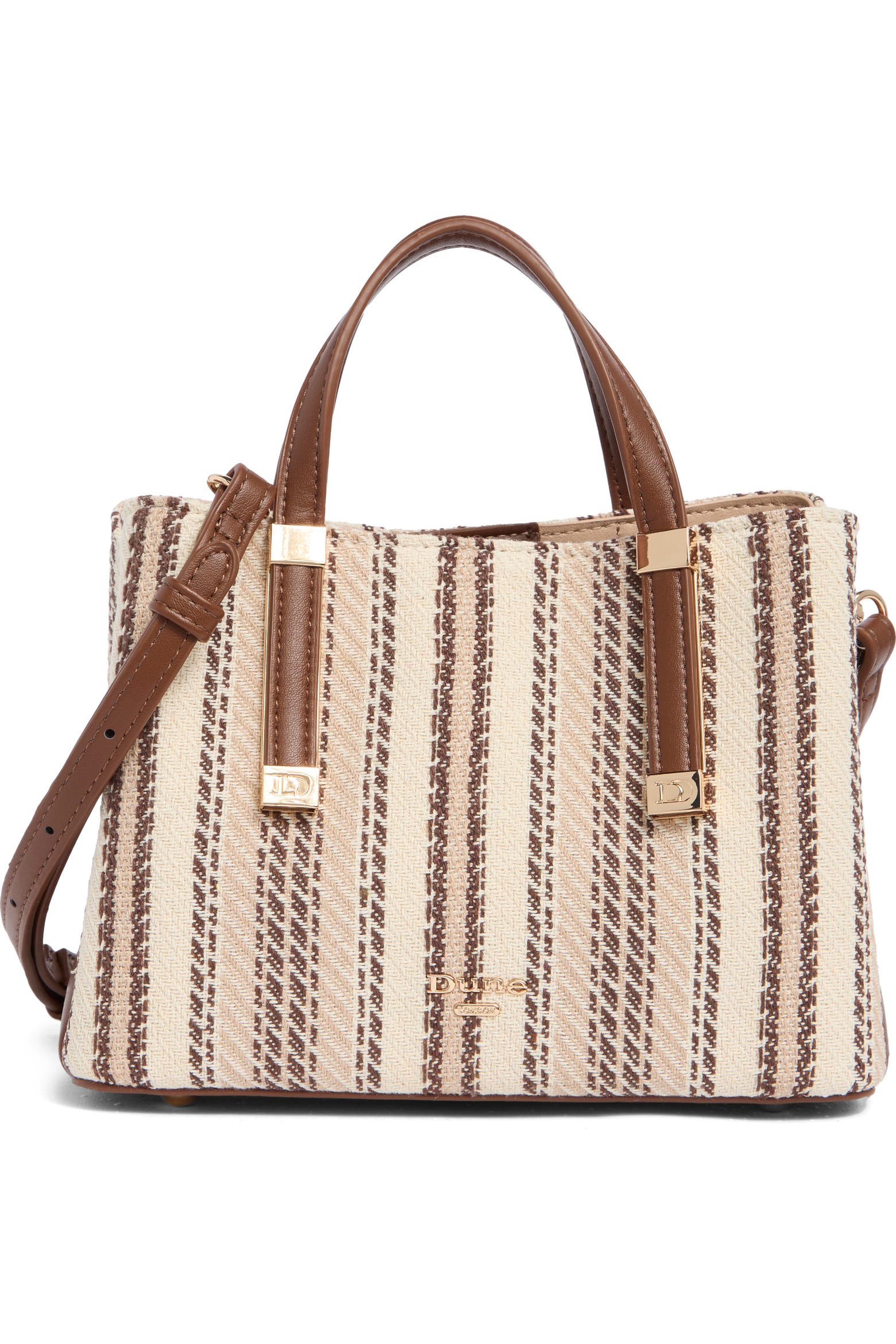 Dinky Code 3 Dune London Dinky Dorrie Woven Canvas Satchel (Women) | Nordstromrack