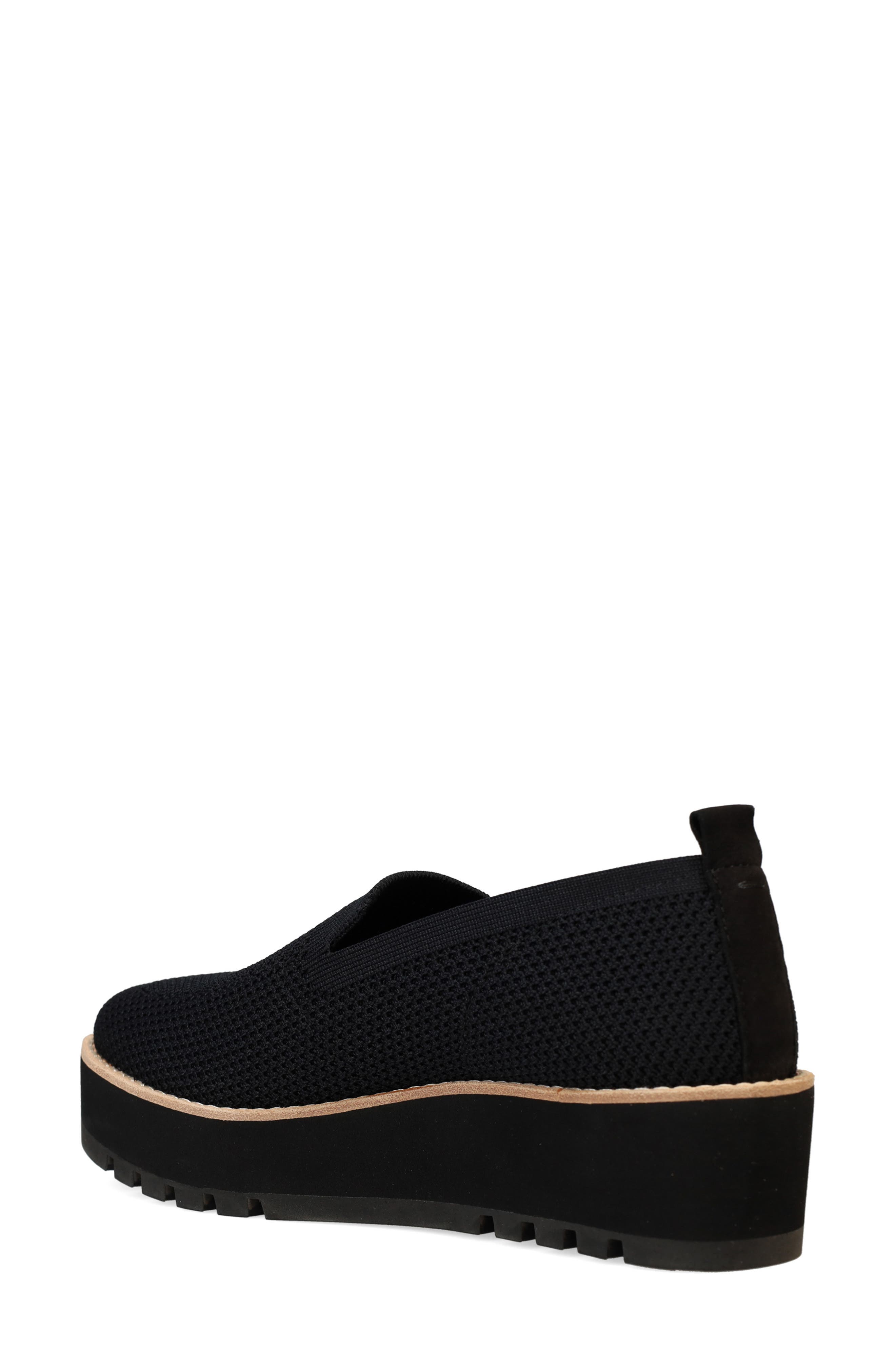 Eileen Fisher Ergos Platform Knit Slip-On Shoe, Alternate, color, 