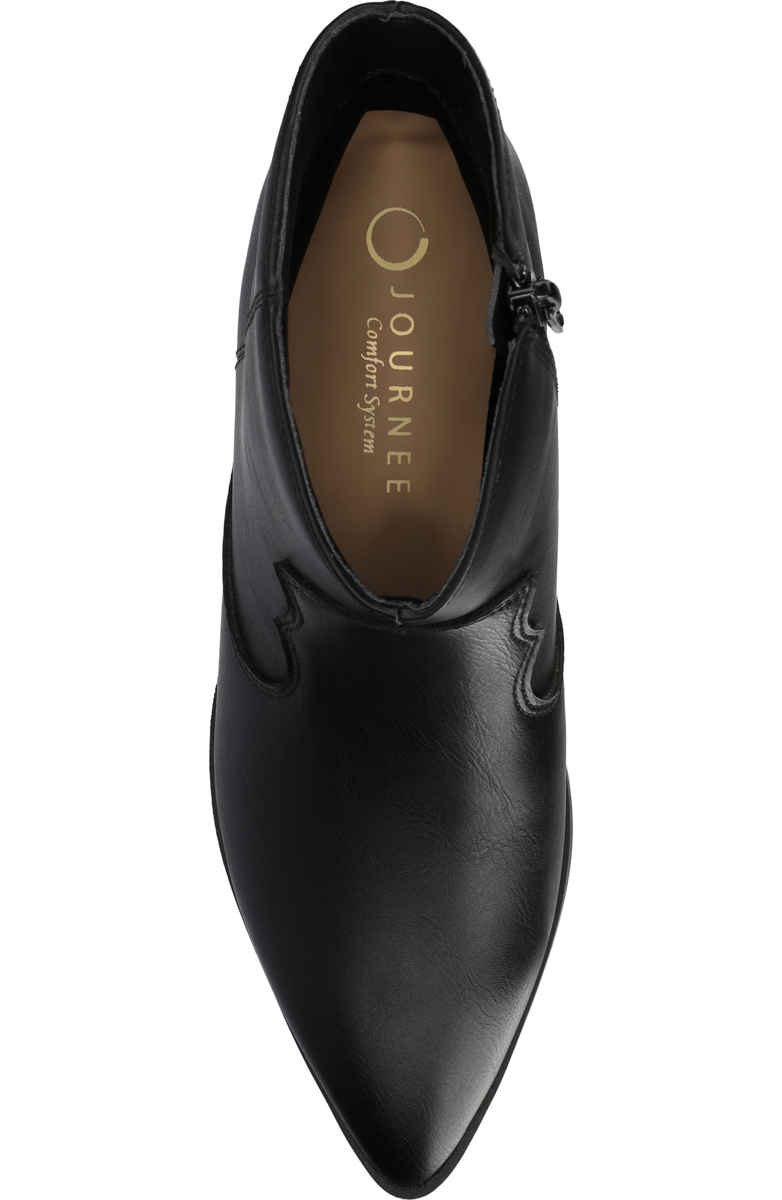 Journee Collection Taliah Western Ankle Boot - Wide Width Available ...