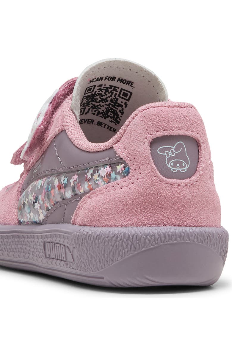 PUMA x Hello Kitty<sup>®</sup> & Friends Kids' Palermo Sneaker, Alternate, color, Plum Jam/ Poised Pink