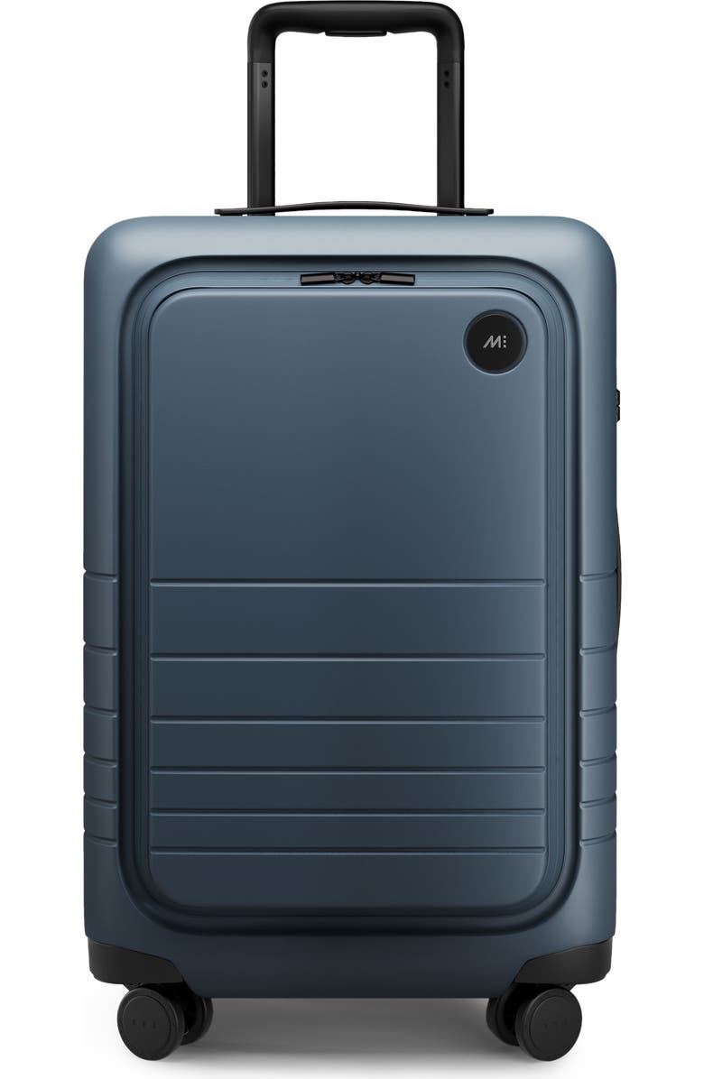 Monos 23-Inch Pro Plus Spinner Luggage, Main, color, Ocean Blue