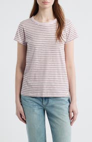 rag & bone The Slub Stripe T-Shirt