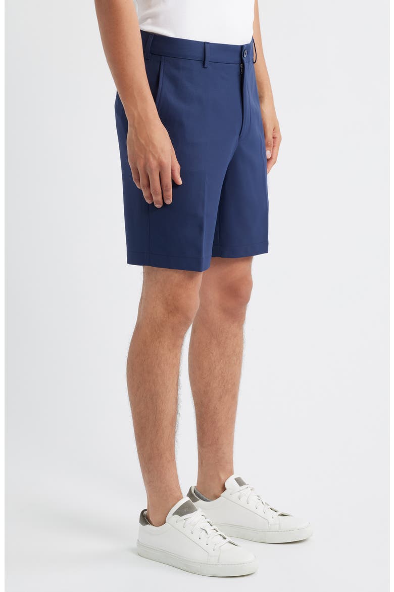 Salem 9-Inch High Drape Performance Shorts, Alternate, color, BLUE