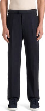 Manière De Voir Joseph Regular Fit Pinstripe Tailored Trousers