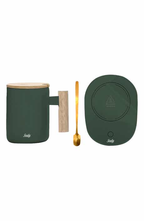 Sealy 4-Piece Mug & Warmer Pad Set