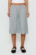 Princess Polly Nikko Longline Fleece Shorts