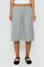 Princess Polly Nikko Longline Fleece Shorts