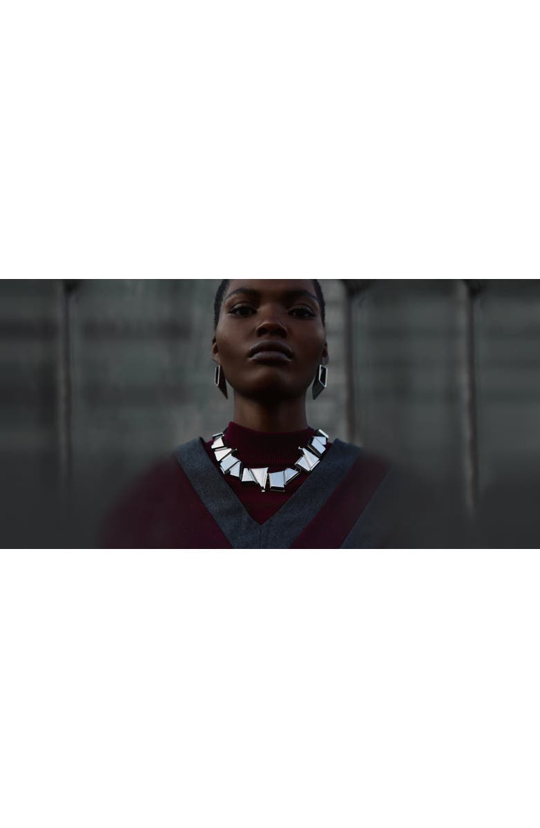 Nayibe Warchausky Jewelry Teresa Choker, Alternate, color, Silver