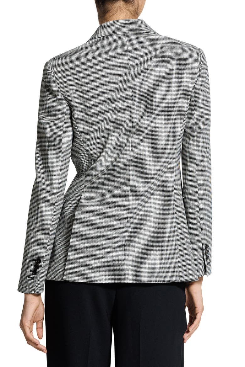 Lynnia Houndstooth Blazer, Alternate, color, BLACK MULTI