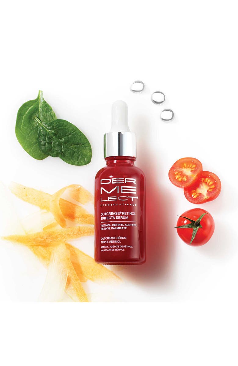 Dermelect OUTCREASE Retinol Trifecta Serum, Alternate, color, Clear