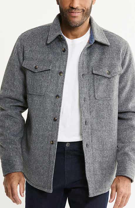 Quilt Lined Shirt Jacket