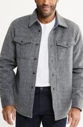 JACHS Quilt Lined Shirt Jacket