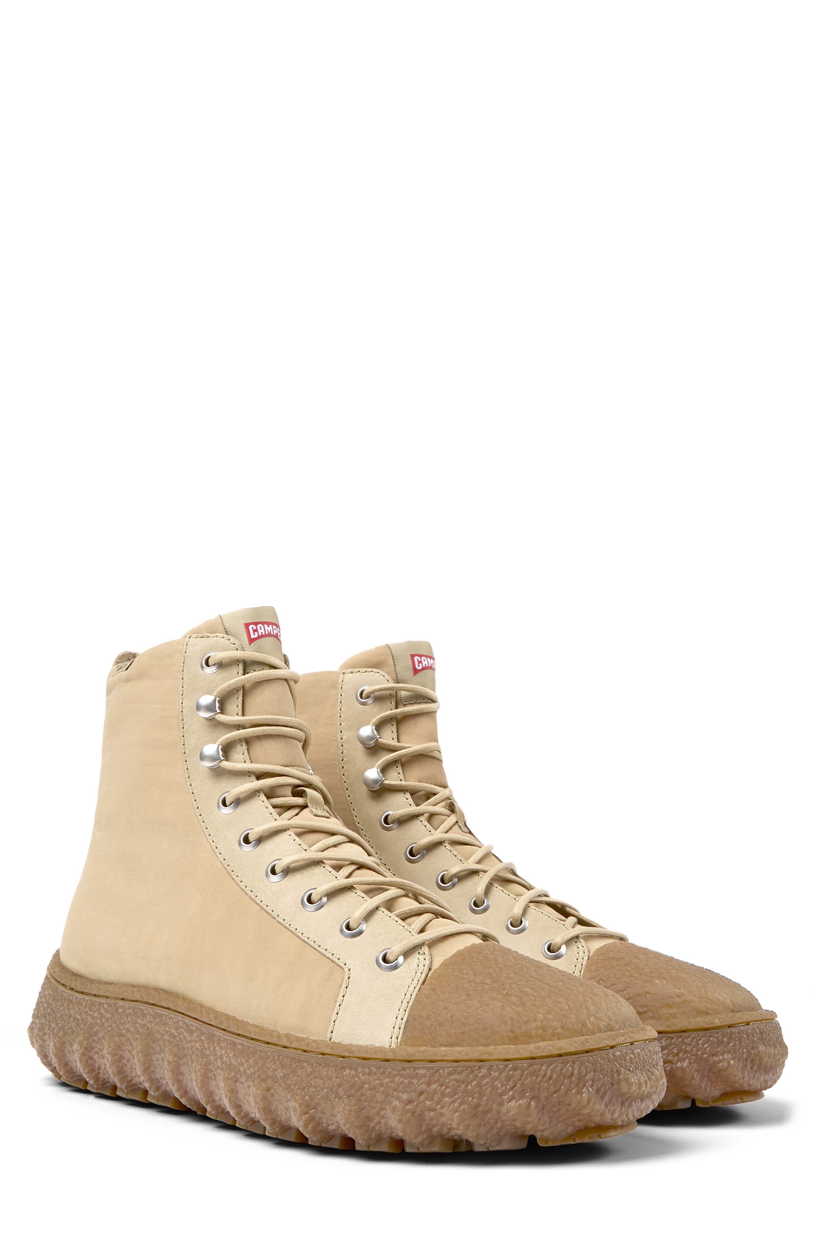 Ground Insulated High Top Sneaker, Main, color, MEDIUM BEIGE