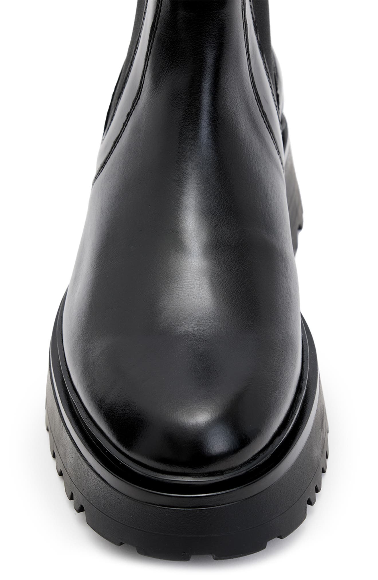 AllSaints Arlo Lug Chelsea Boot, Alternate, color, 