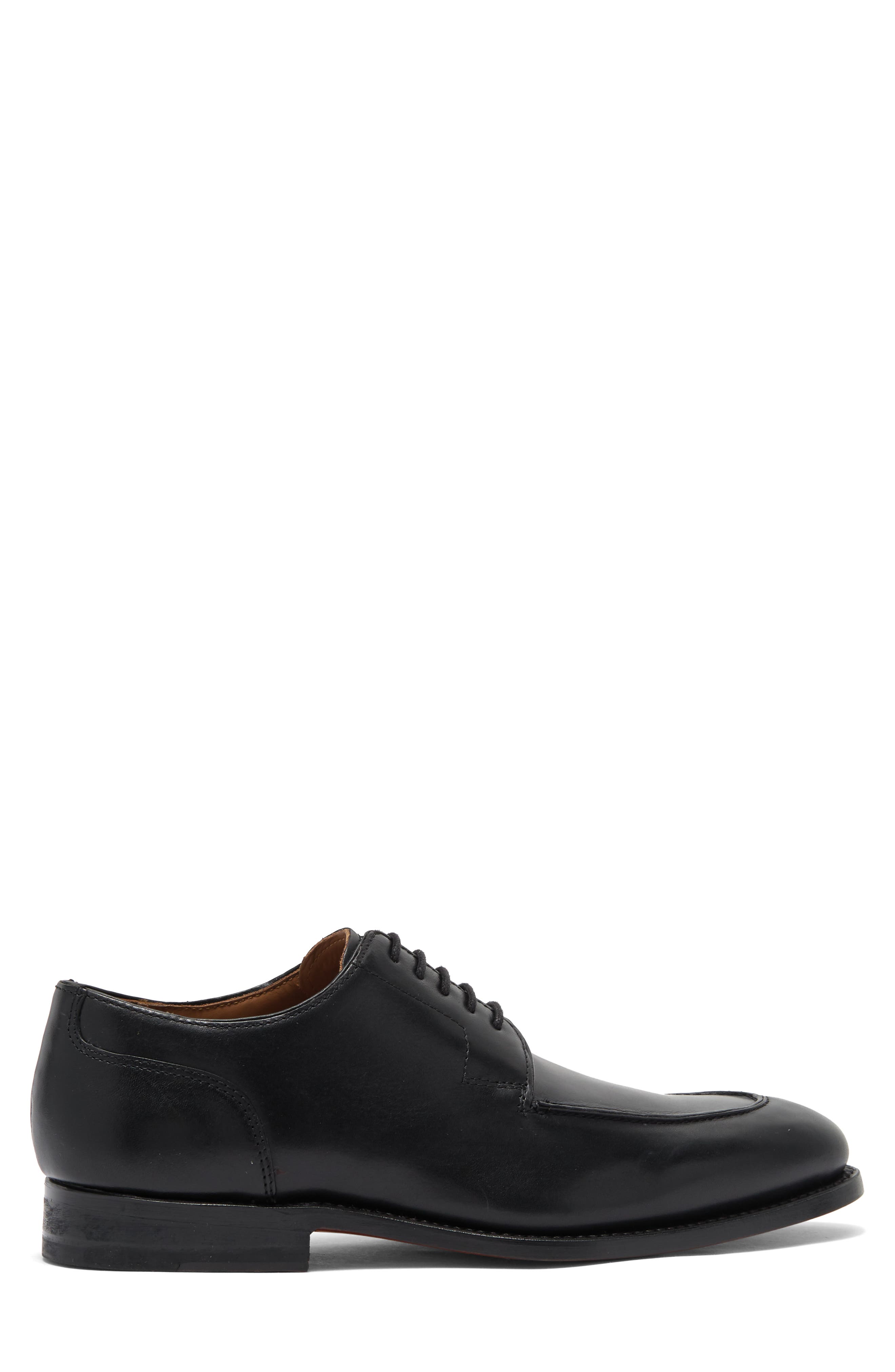Allen Edmonds Watson Leather Derby, Alternate, color, Black