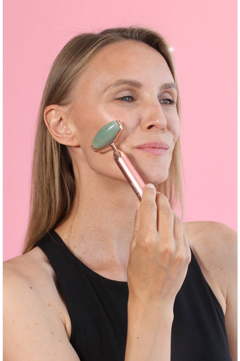 Jade Vibrating Lift & Contour Beauty Roller, Alternate, color, NO COLOR