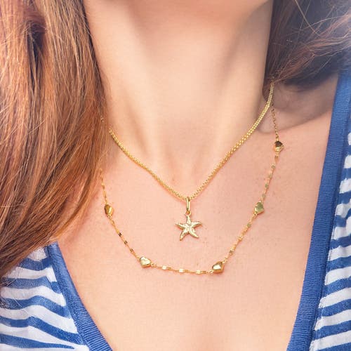The Lovery Fine Jewelry Gold Starfish Charm In Gold