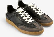 Scalpers Leather Sneaker Contrast Sole