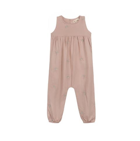 Looms Holland Collection - Girls Floral Long Romper
