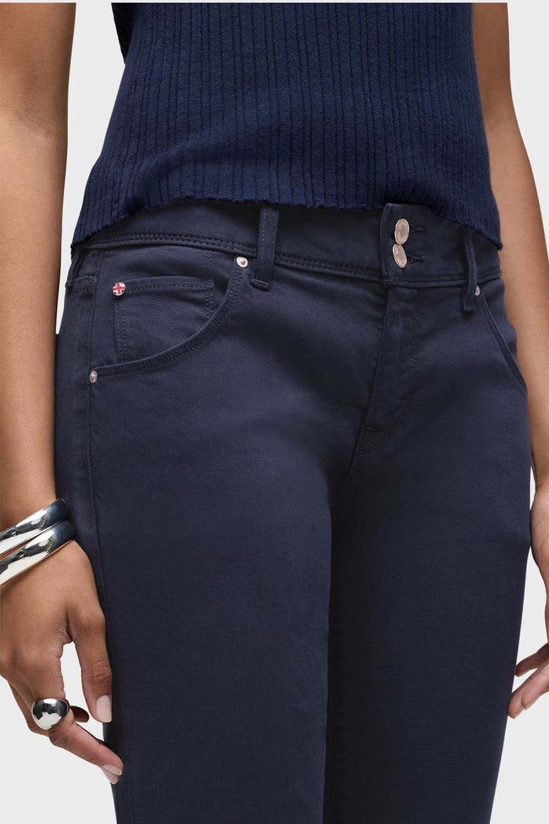 Beth Flap Pocket Baby Bootcut, Alternate, color, NAVY BLAZER