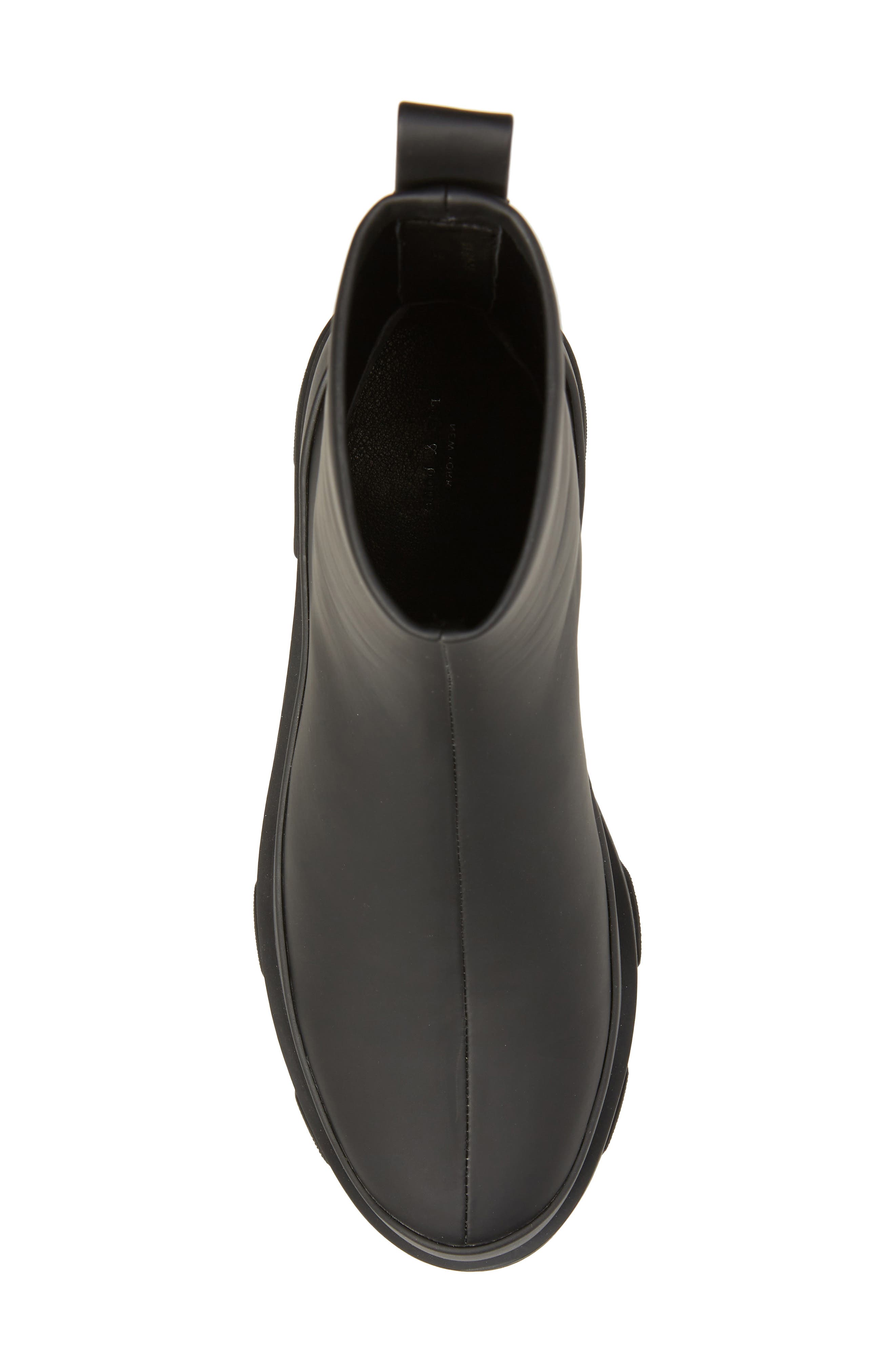 Shiloh Water Resistant Lug Sole Bootie, Alternate, color, BLACK