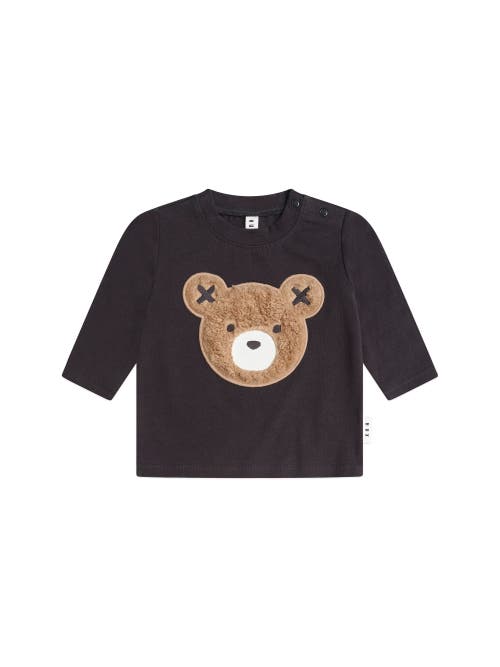 Huxbaby Furry Huxbear Longsleeve Top Black