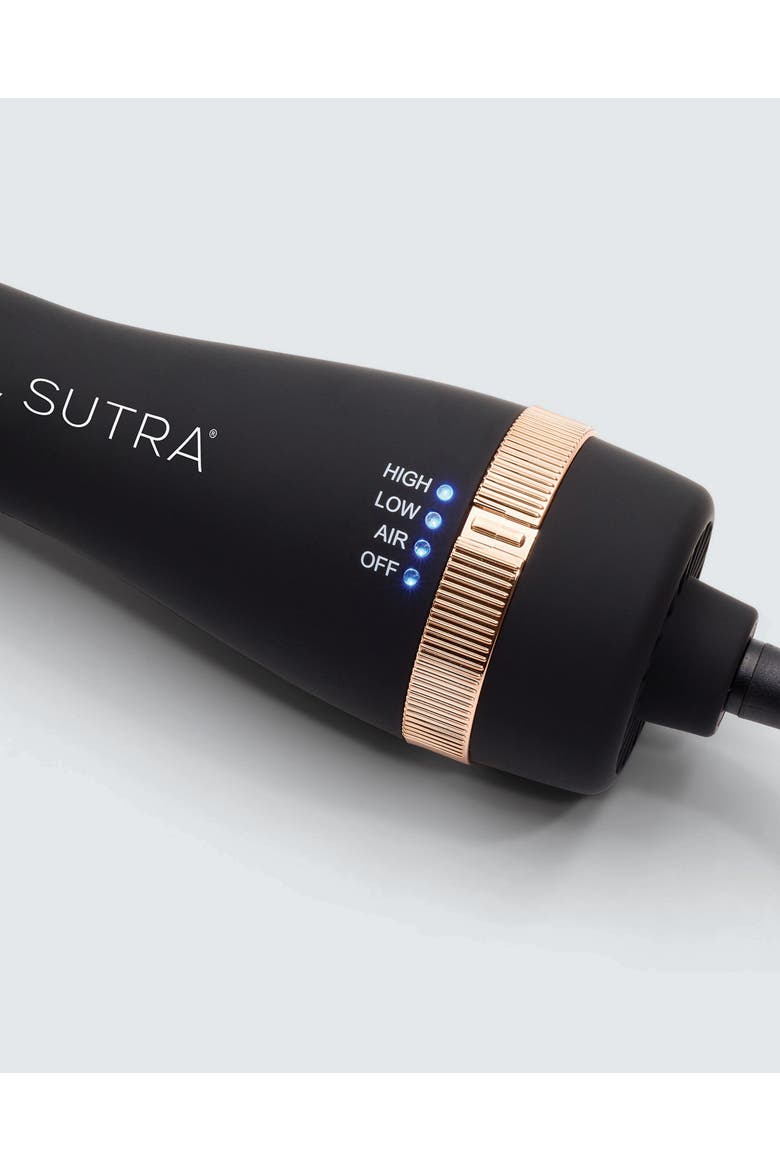 IR INFRARED Blowout Brush, Alternate, color, Black With Rose Gold