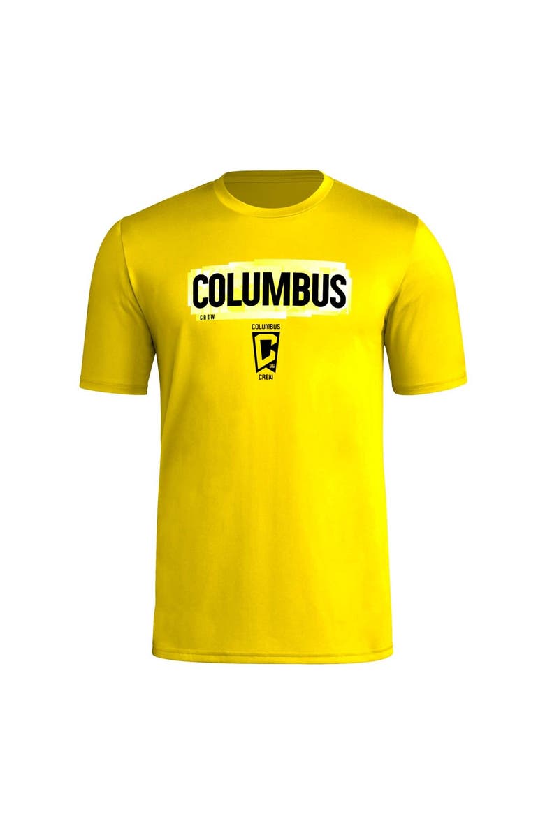 adidas Men's adidas Gold Columbus Crew Local Pop AEROREADY T-Shirt, Alternate, color,