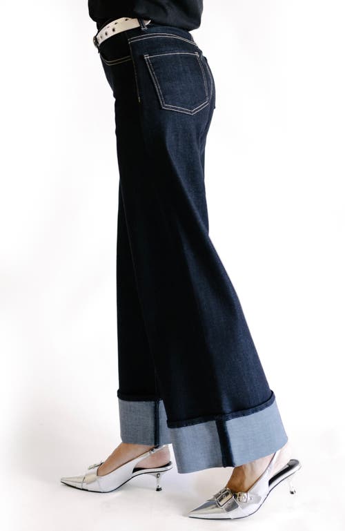 Fidelity Denim Cc The Base Wide Cuffed Leg
