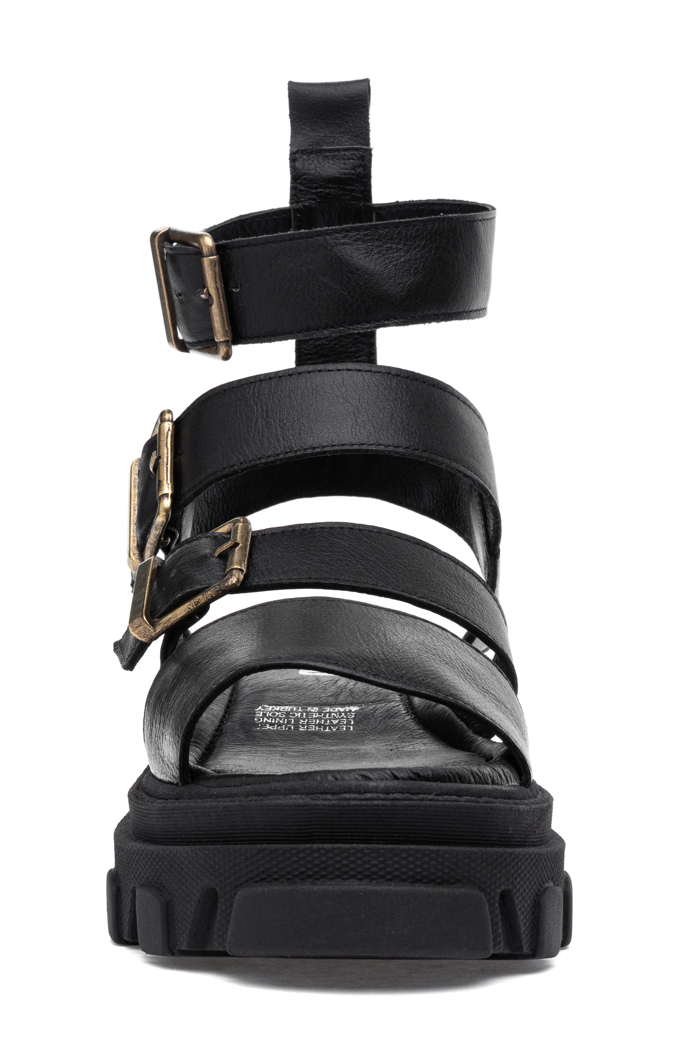 Silent D Cancan Lug Gladiator Sandal, Alternate, color, 