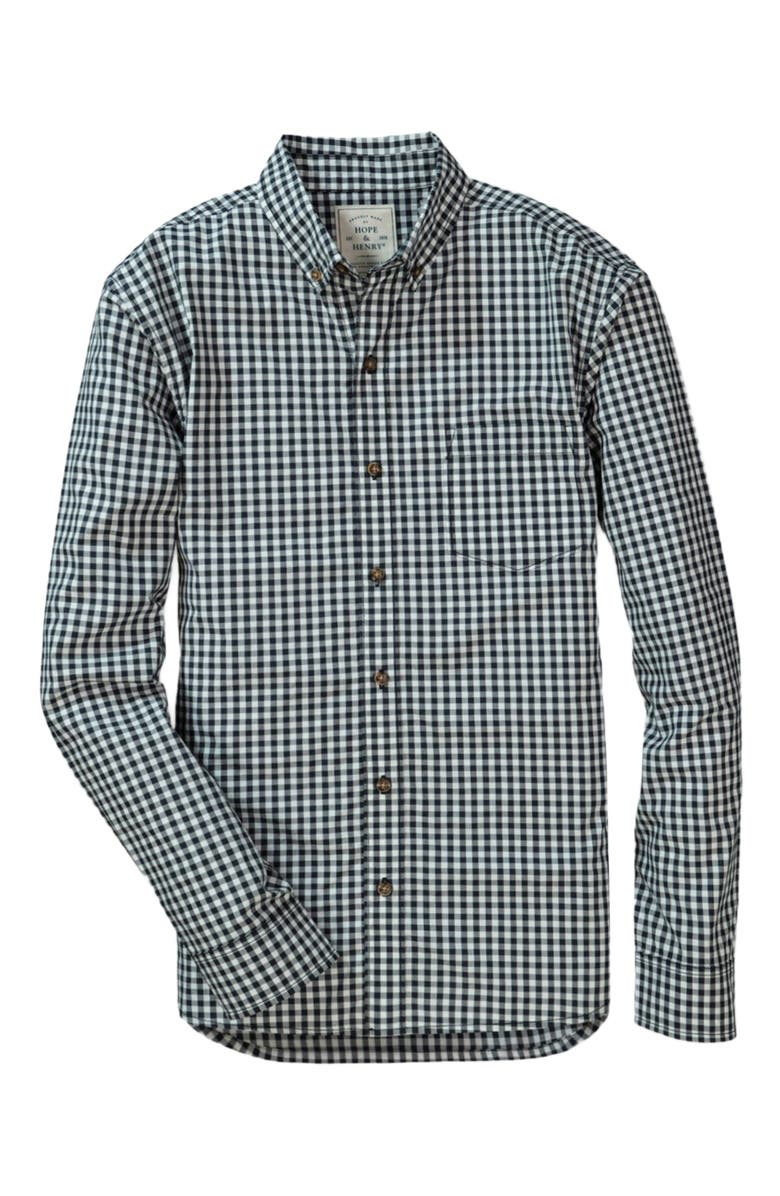 Hope & Henry Men's Organic Stretch Poplin Shirt, Main, color, 