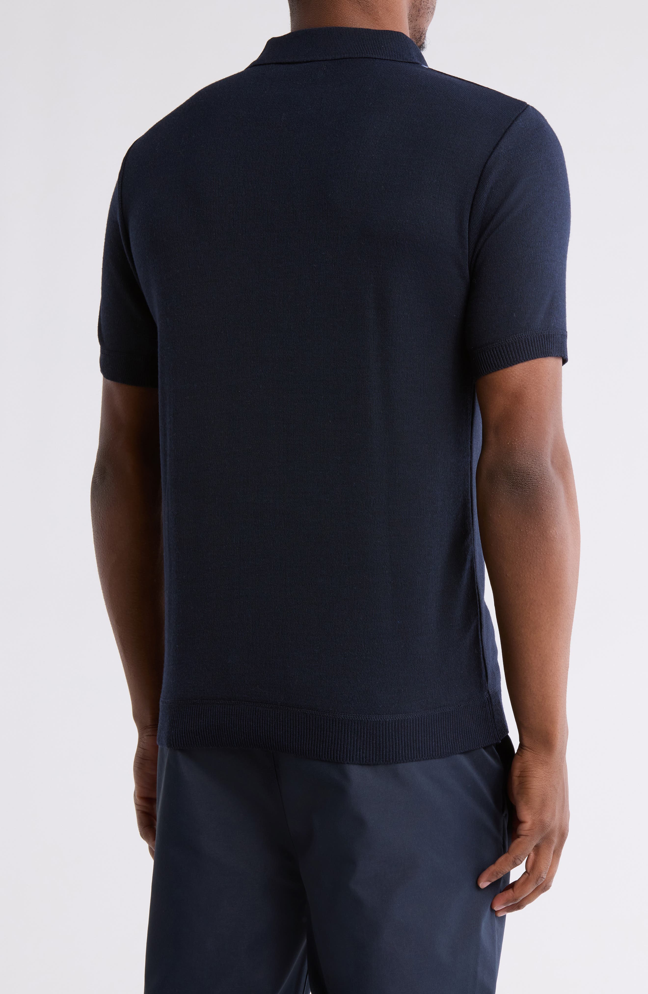 Slim Fit Polo Sweater - image 4