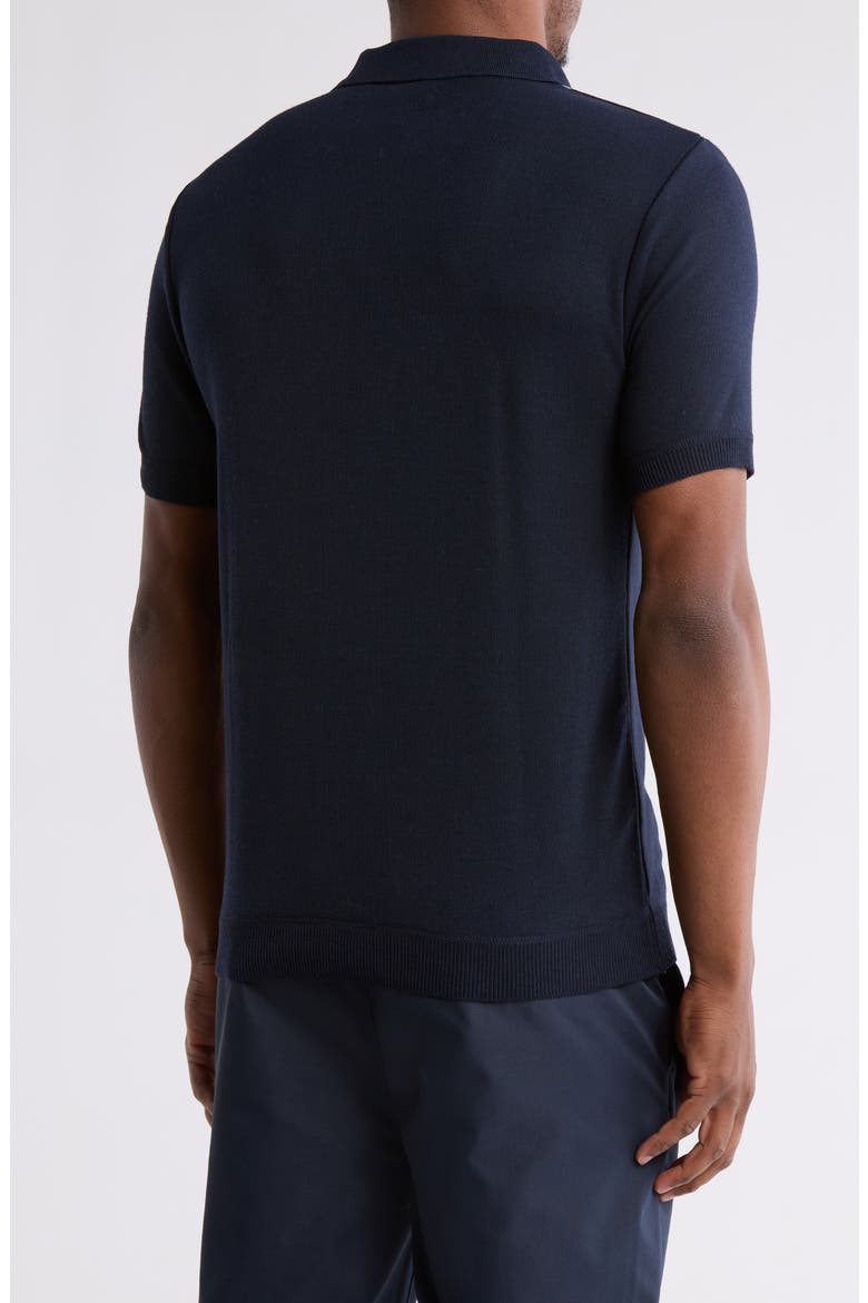 Slim Fit Polo Sweater, Alternate, color, NAVY