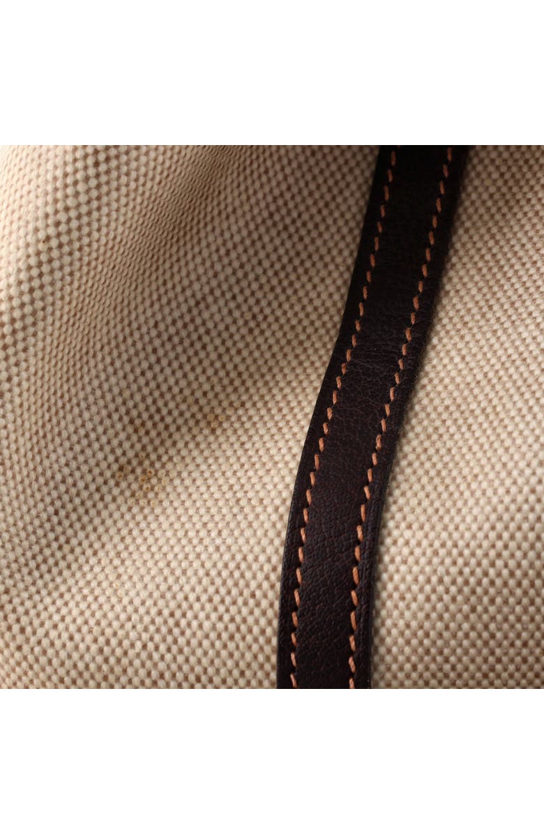 Pre-Owned Hermes Garden Party Tote Toile and Leather 36, Alternate, color, Cocaon