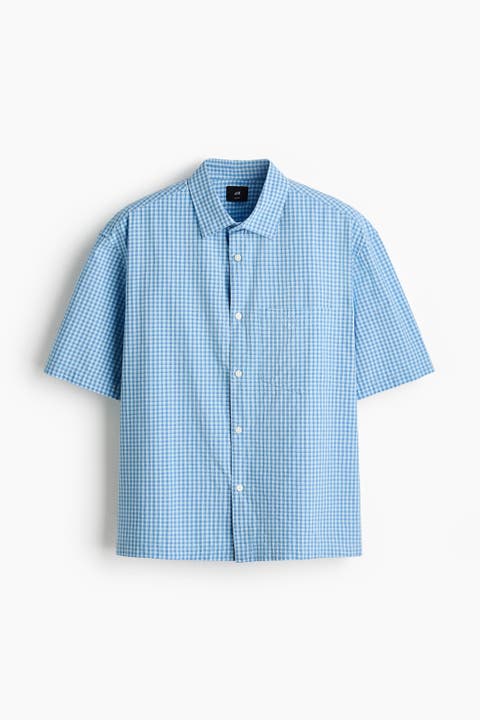 Relaxed Fit Cotton Shirt