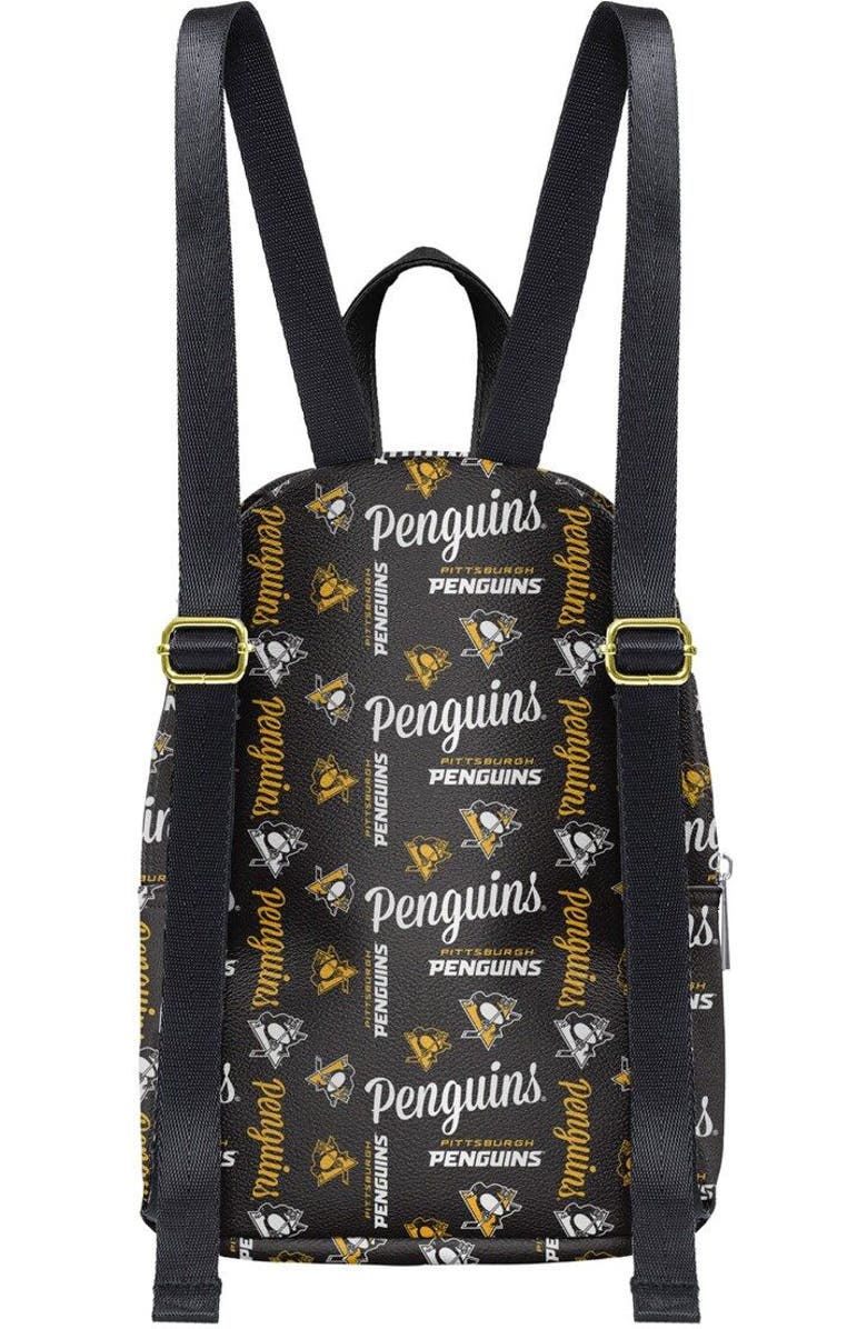 FOCO Youth FOCO Black Pittsburgh Penguins Repeat Brooklyn Mini Backpack, Alternate, color, Black