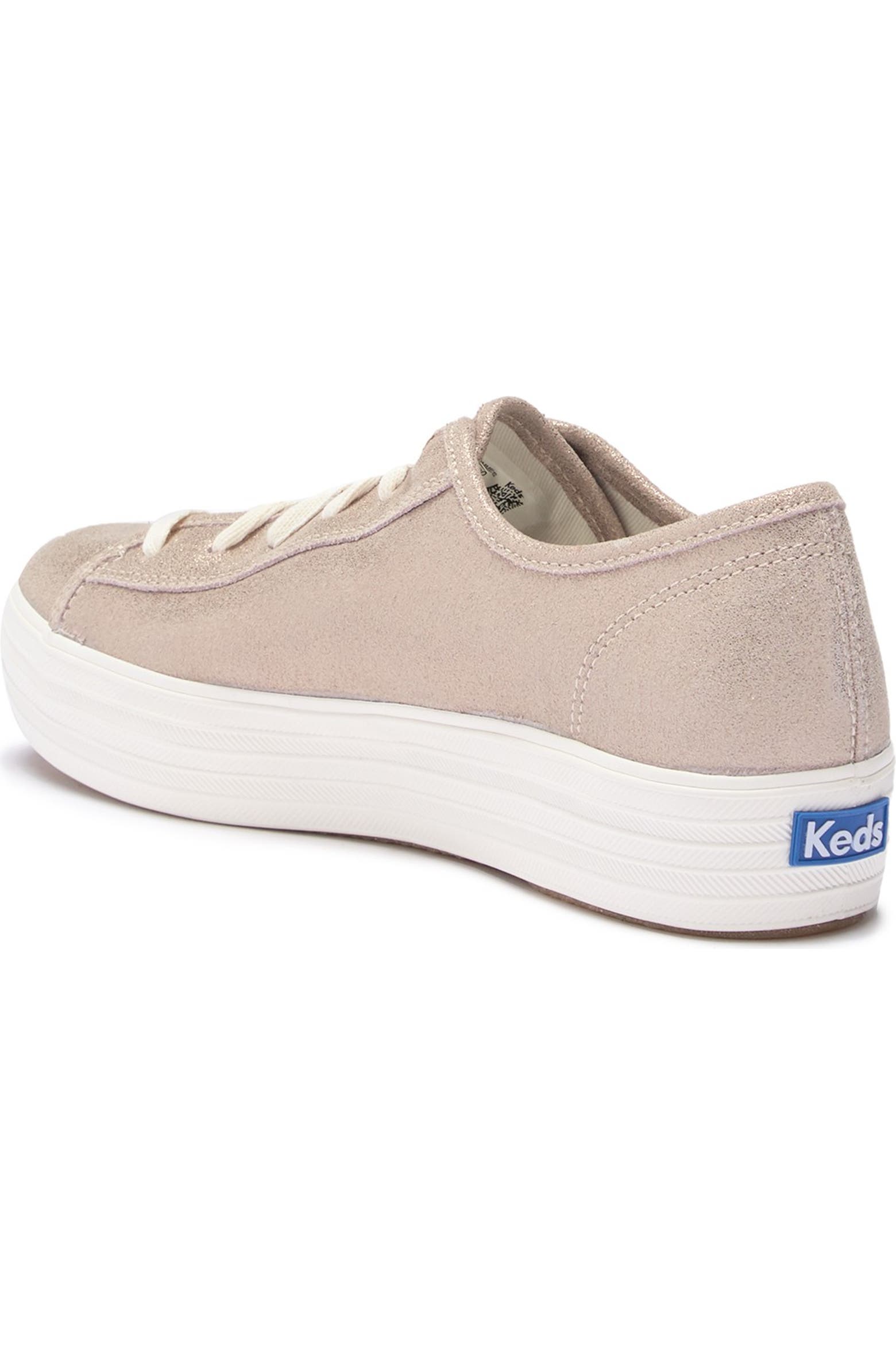 Kick Platform Color Keds® Triple Kick Glitter Suede Platform Sneaker (Women) | Nordstromrack