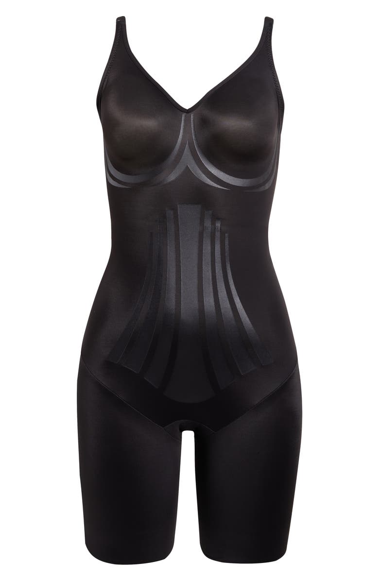 Miraclesuit<sup>®</sup> Modern Miracle Shaping Bodysuit, Alternate, color, Black
