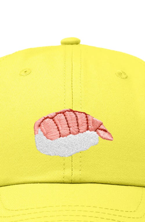 DALIX DALIX SHRIMP SUSHI EMBROIDERED DAD CAP