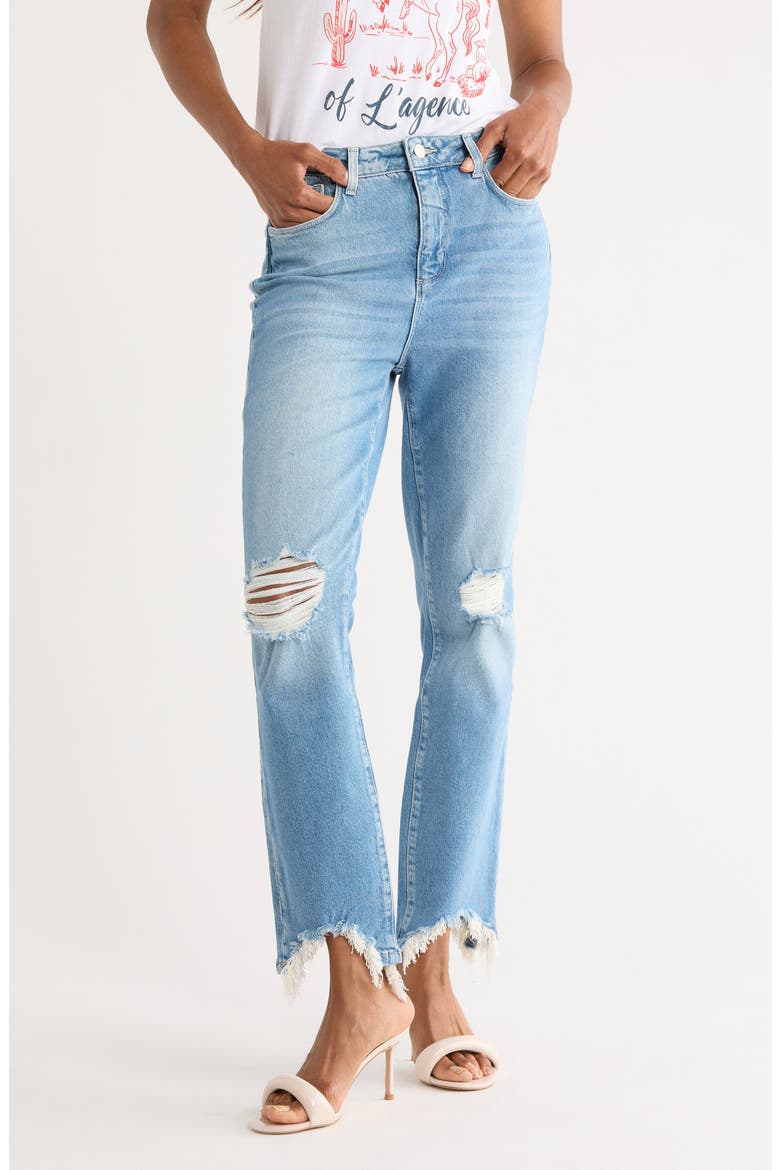 High Line High Rise Skinny Jeans, Main, color, CALLOWAY DESTRUCT