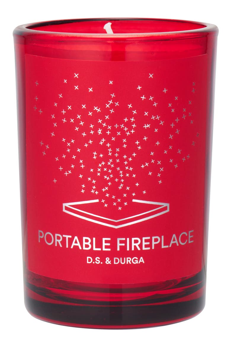 Portable Fireplace Candle, Main, color, NO COLOR