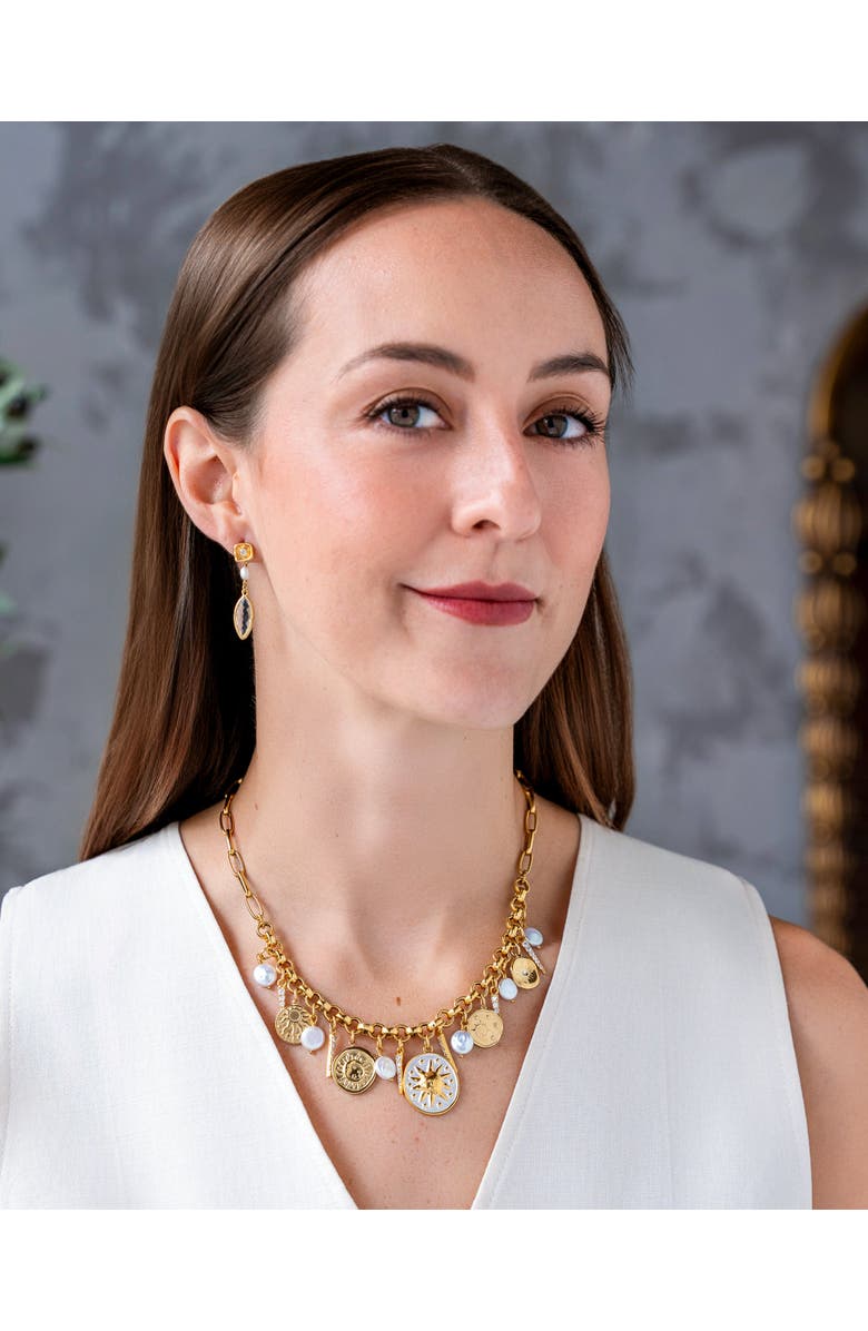 Loni Paul Jewelry Celestial Charm Necklace, Alternate, color,