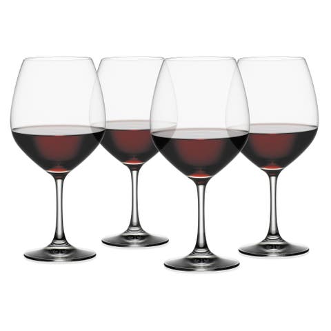 Vino Grande Burgundy Wine Glass Set of 4