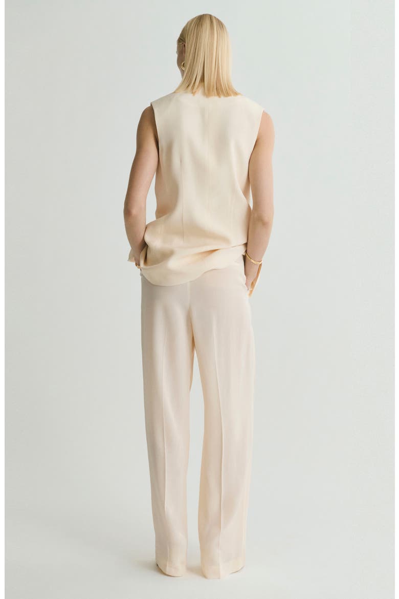 Straight Leg Suit Pants, Alternate, color, VANILLA