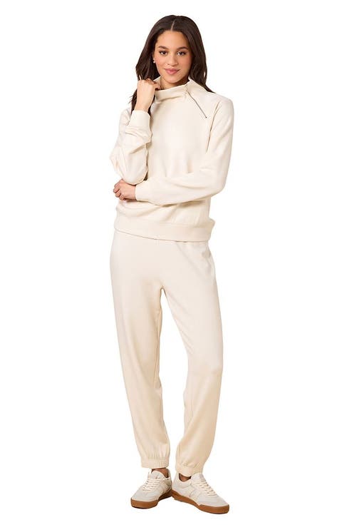 Dreamtech Zip Mock Neck With Pant